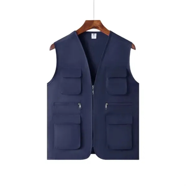 Multi-Pocket Volunteer Vest - Functional Utility Wear 11