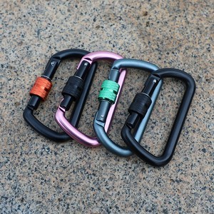 12KN D-Ring Locking Carabiner 11