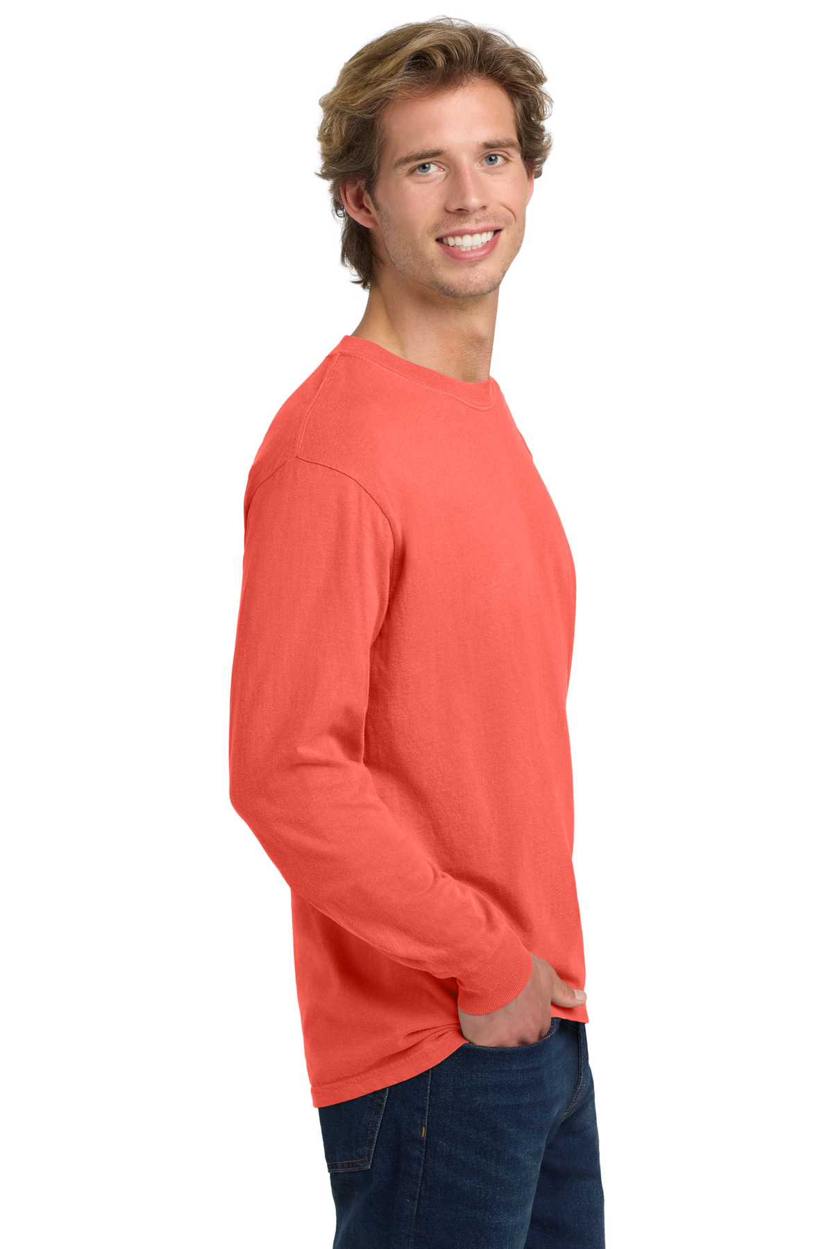 COMFORT COLORS Heavyweight Ring Spun Long Sleeve Tee. 6014 24