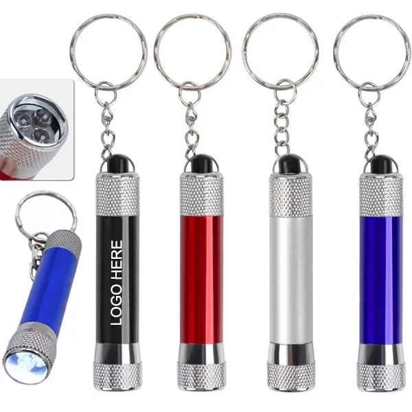 Mini 3 LED Aluminum Keychain Keylight 3