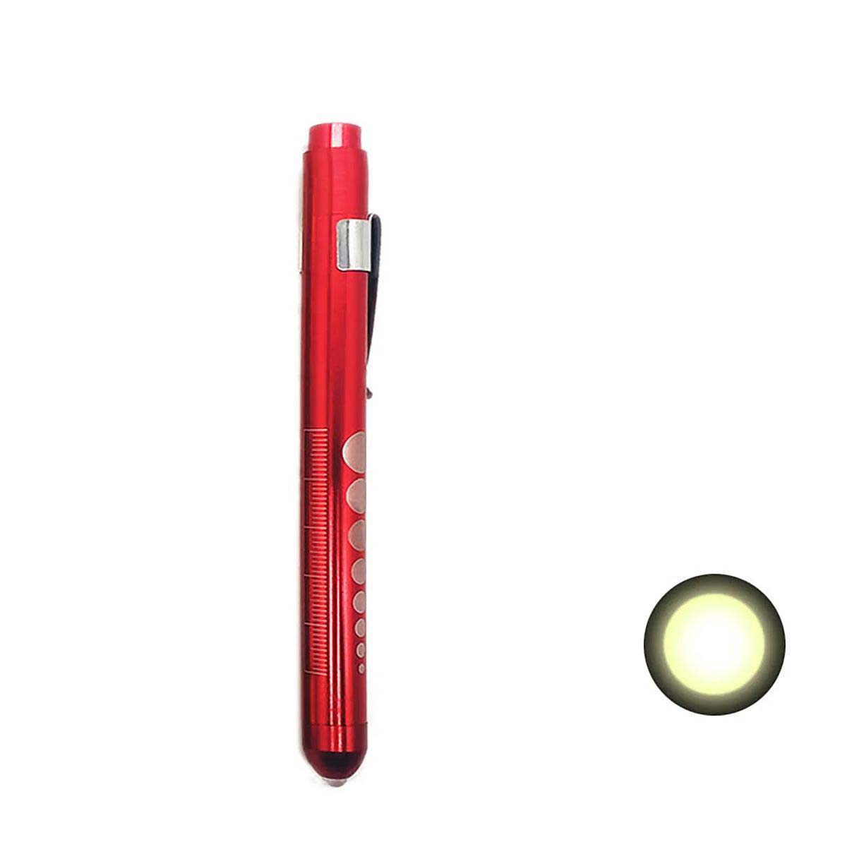 Compact LED Medical Penlight with Pocket Clip 5