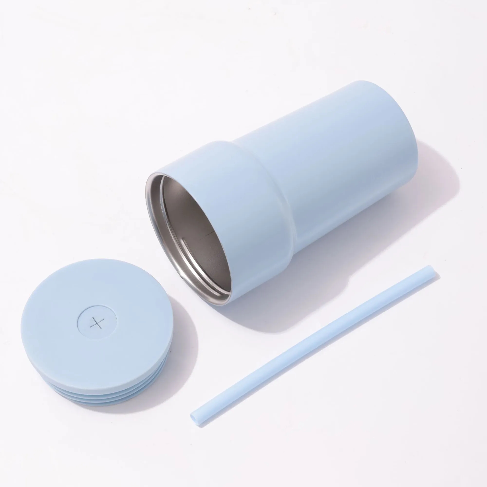 14oz Travel Coffee Tumbler With Lid and Straw 5