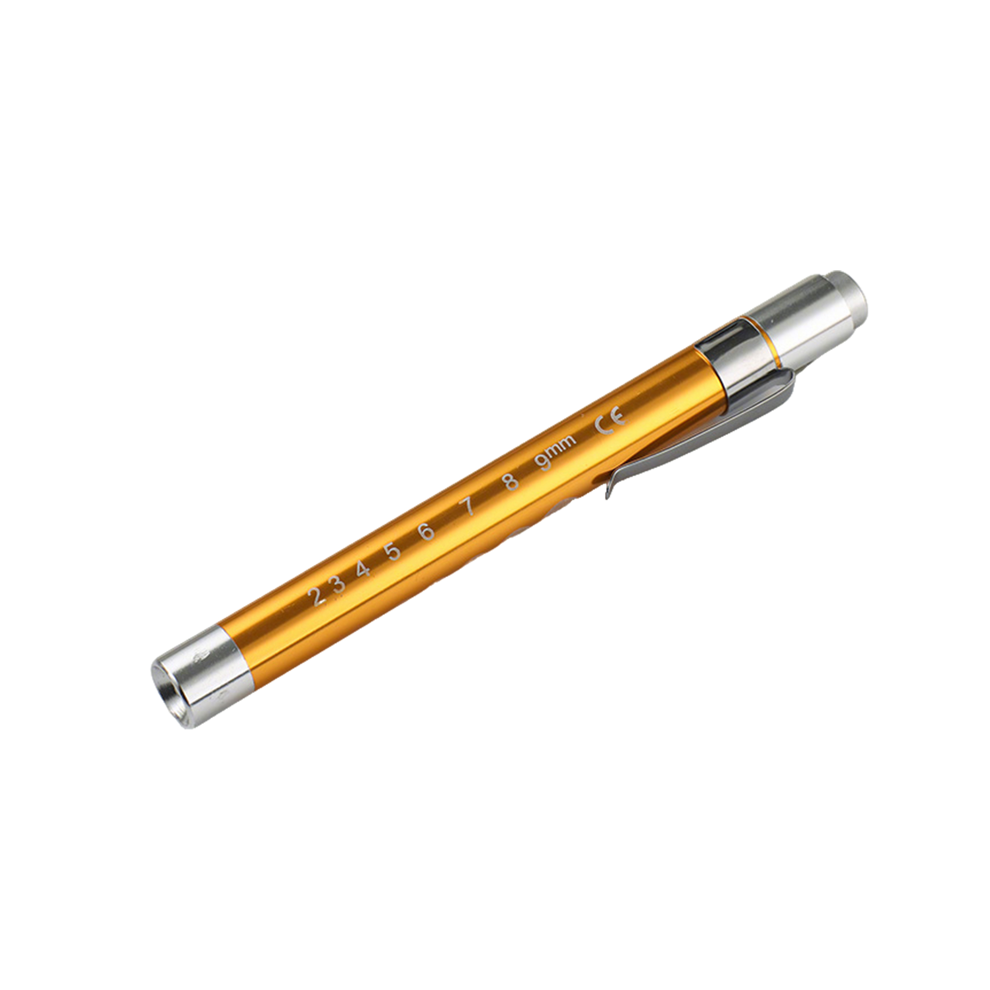 LED Medical Penlight With Pupil Gauge 5.4" x 0.6" 4