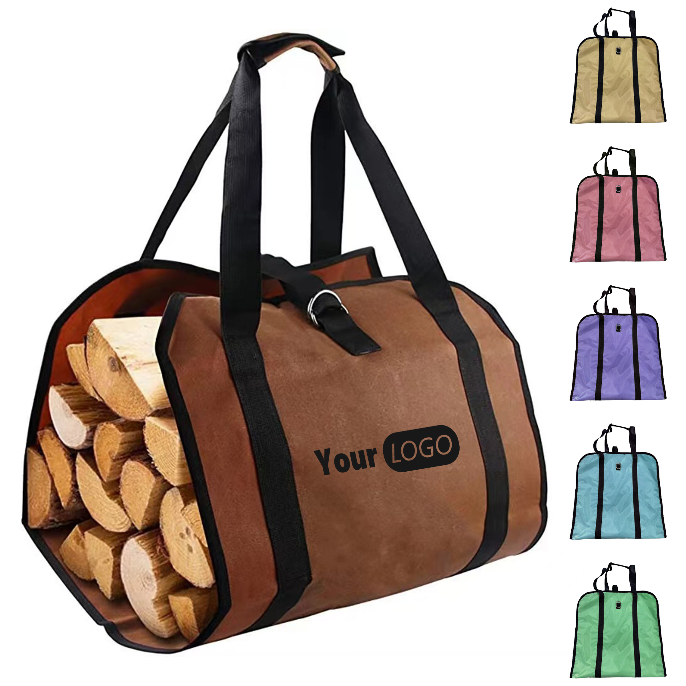 Oxford Customizable Heavy-Duty Firewood Bag 2
