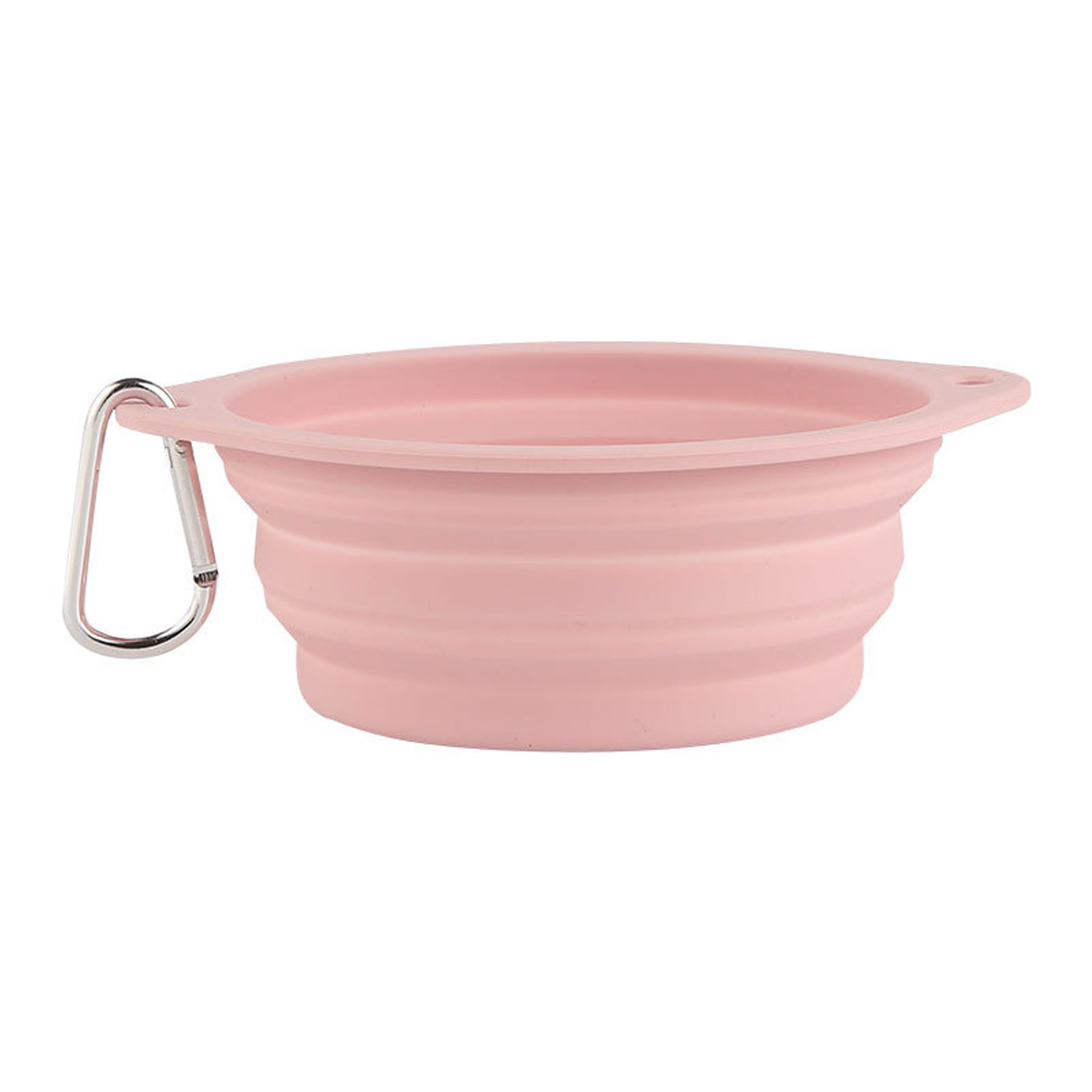 Portable Silicone Collapsible Pet Bowl w/ Carabiner 6