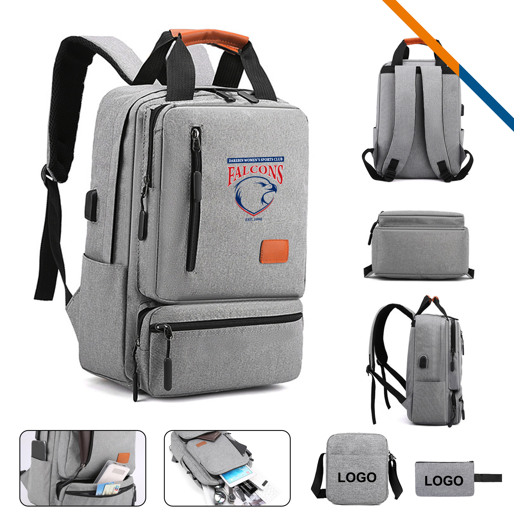 Walter Business Backpack Set 7