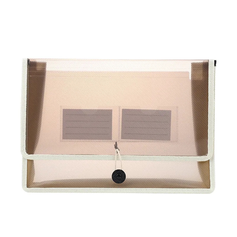 A4 Popper Wallet Plastic Folder Poly Pockets Envelope 2