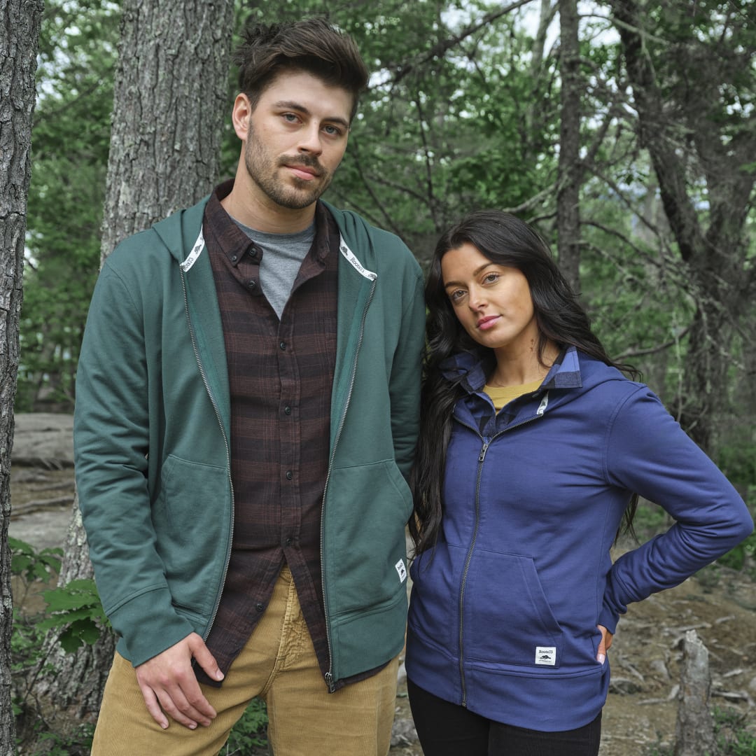Roots73 CANMORE Eco Full Zip Hoody - Men's, custom hoodie or sweatshirt with logo imprint 84