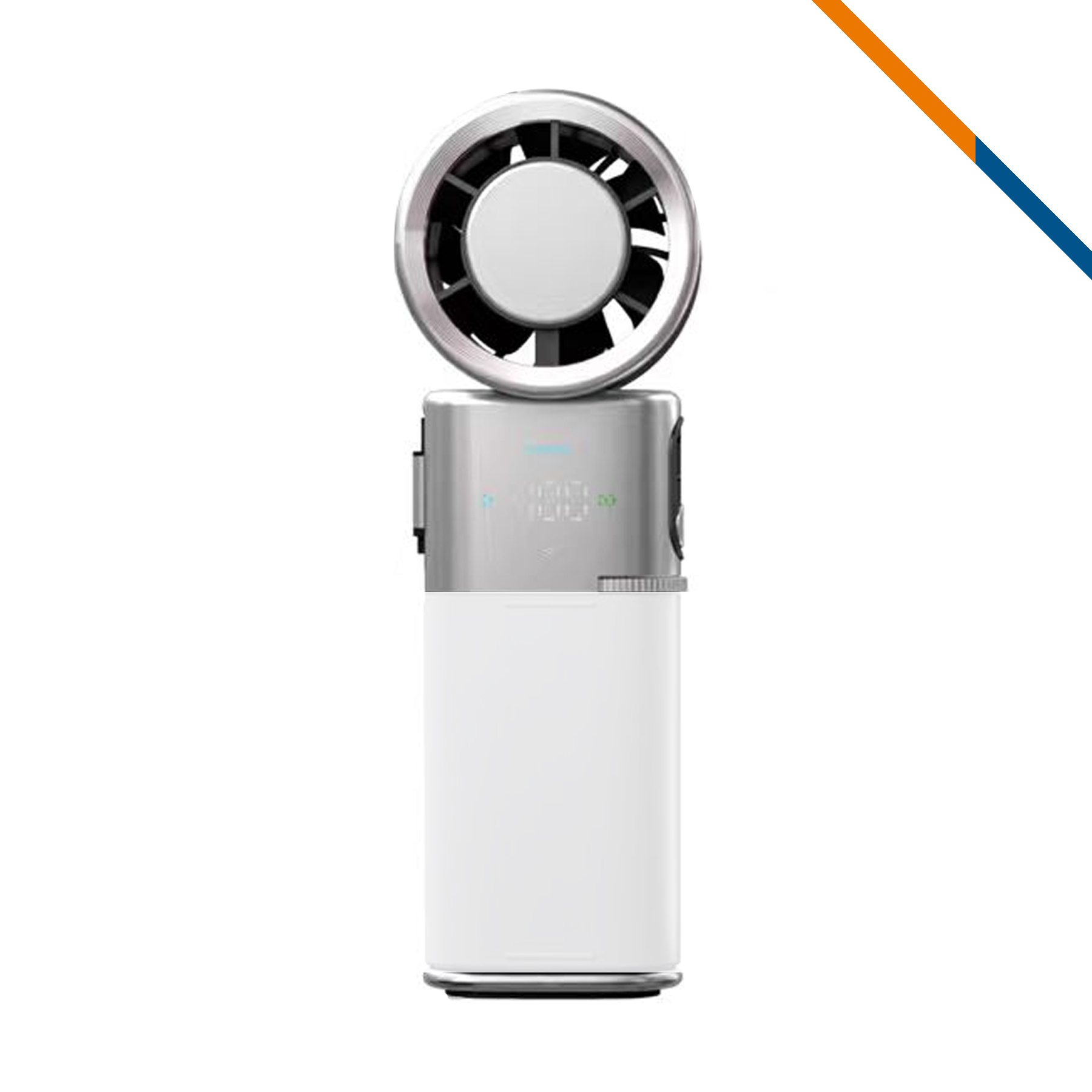 ChillZap 2in1 100 Speeds Foldable Ice Cooling Fan 3