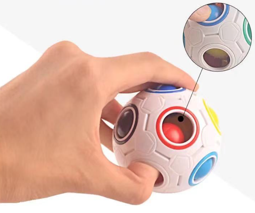 Rainbow Puzzle Ball Toy 1