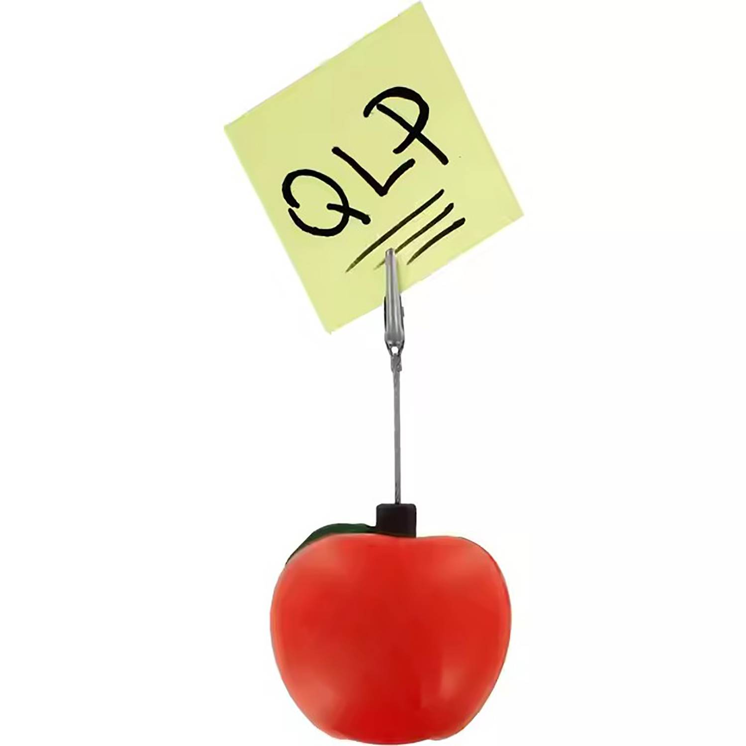 PU Apple Shaped Stress Reliever Note Nest Clip 5
