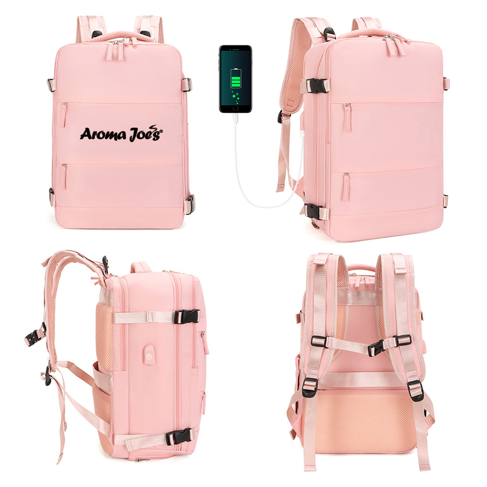 Travel Laptop Backpack With USB Charging Port 3