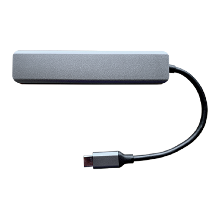 Slim Type-C 4-Port USB 3.0 Adapter – Compatible with MacBook & Laptops 5