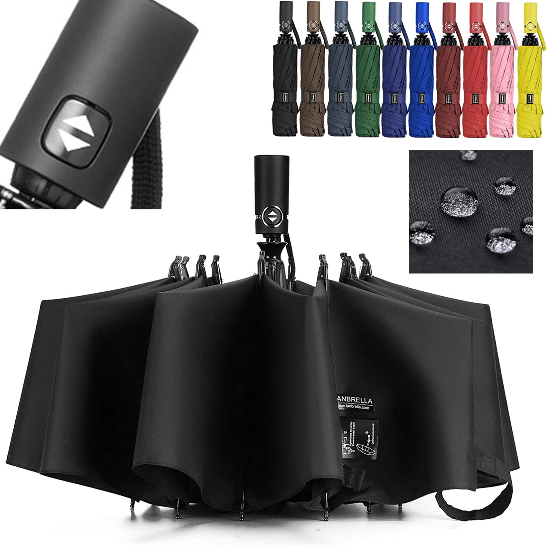 Compact Folding Reverse Umbrella 2