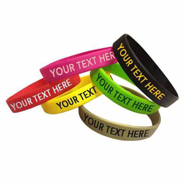Silkscreen Silicone Bracelet 3