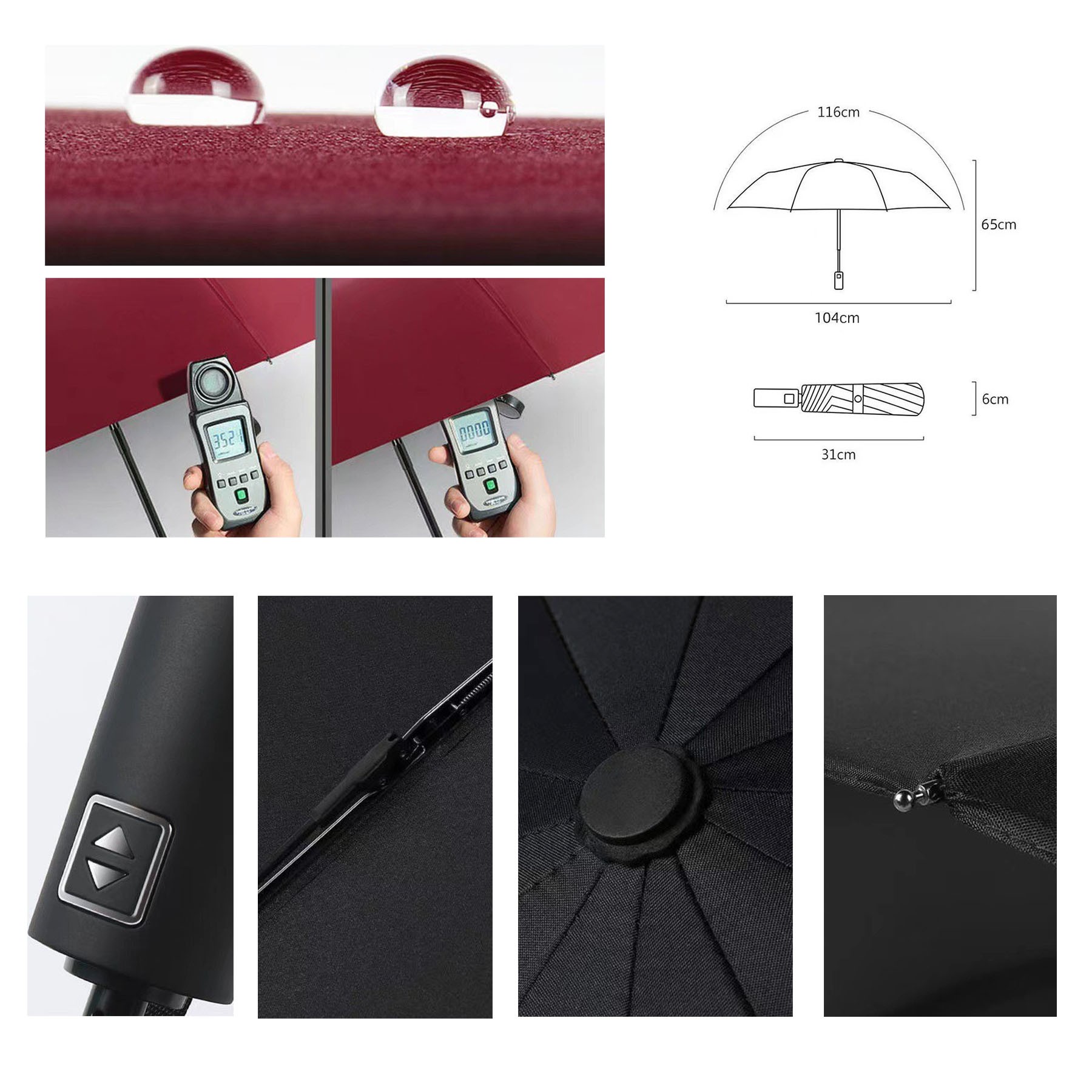 Eight-Bone Automatic Folding Umbrella 2