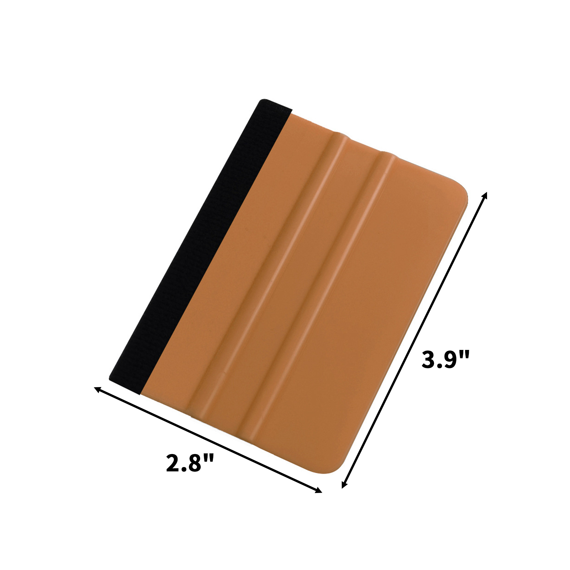 Suede Felt Film Squeegee With Square Scraper 2