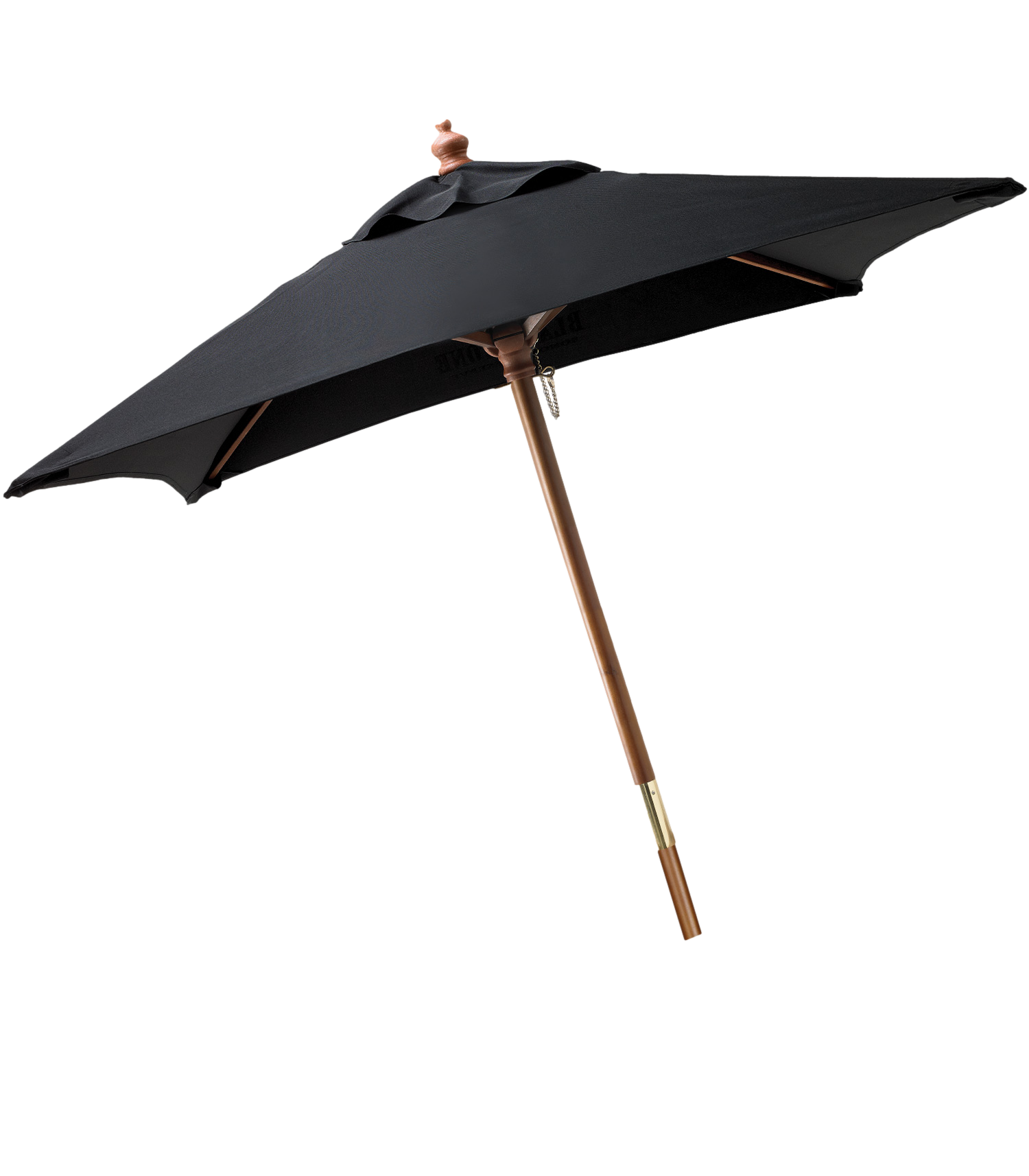 7' Wooden Market Umbrella