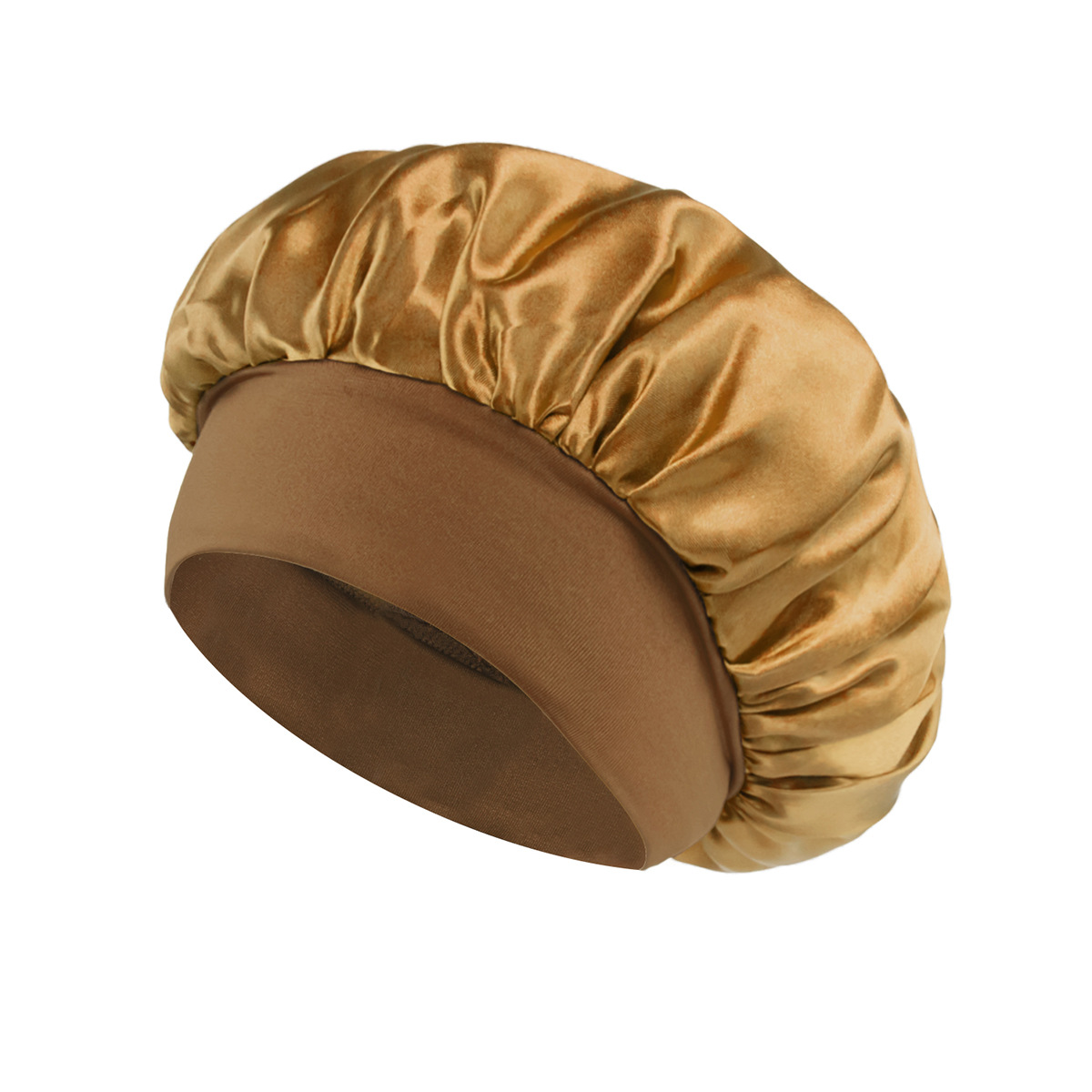 Silk Satin Sleep Hair Bonnet w/ Wide Edge for Women 27