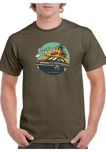 6oz Ultra Cotton Gildan Pre Shrunk Tees 21