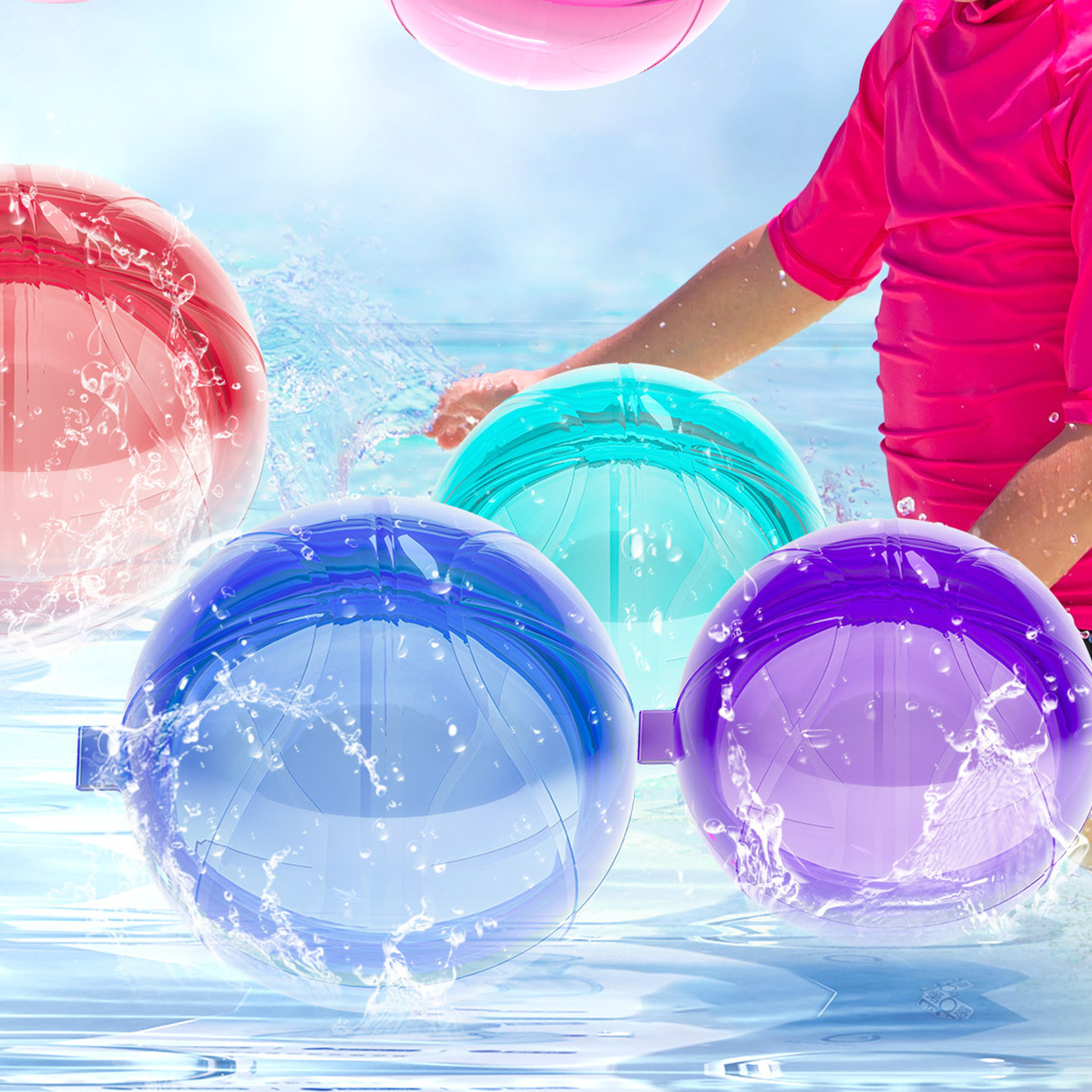 Rubber Outdoor Children'S Water Polo Toys 3