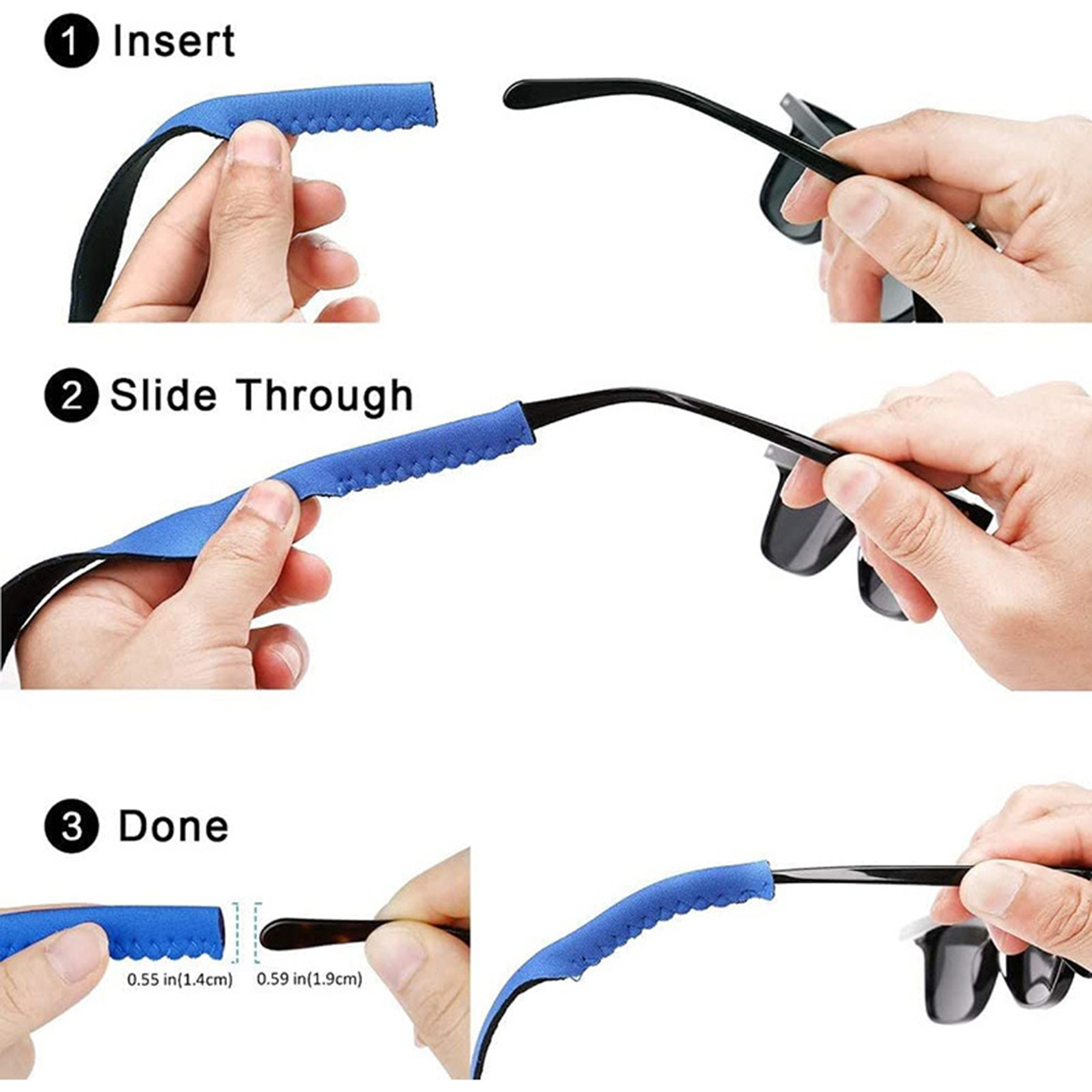 Neoprene Eyeglass and Sunglass Retainer Strap 2