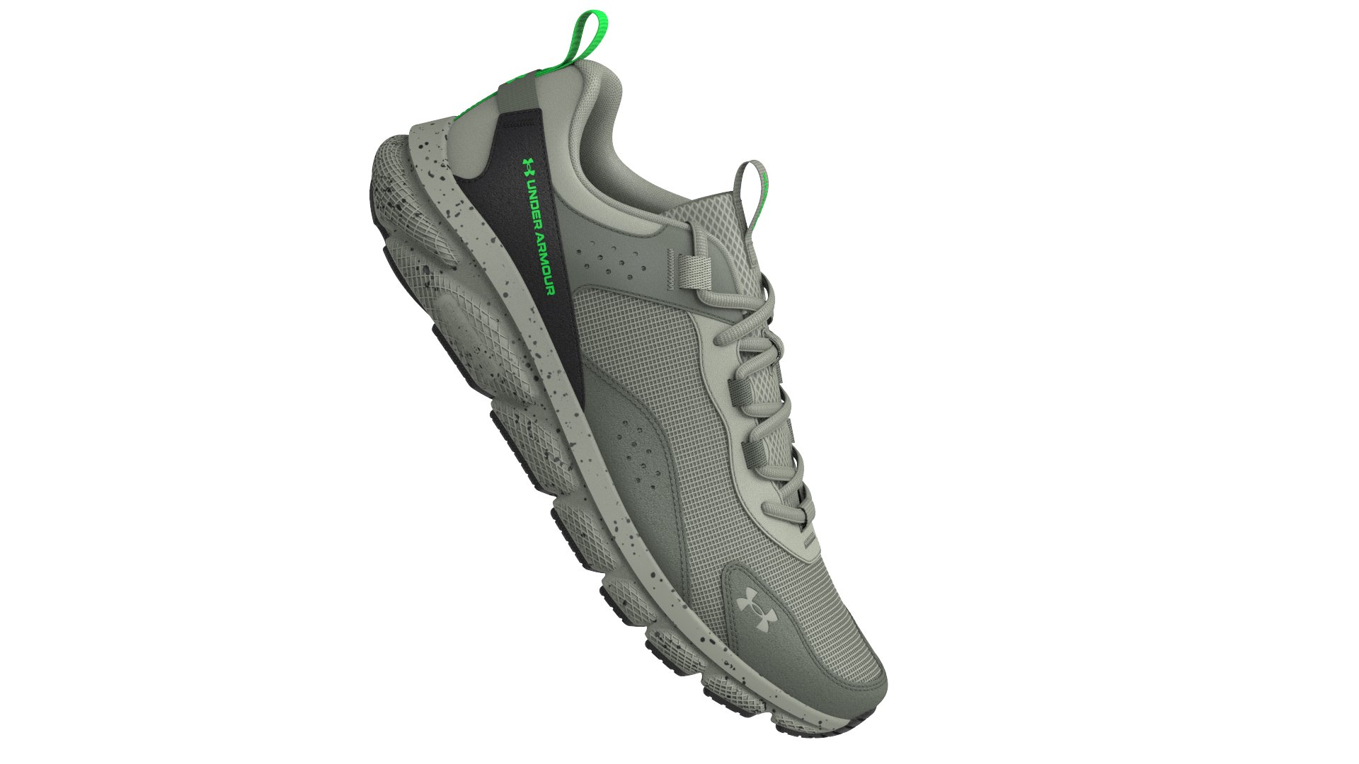UA Charged Verssert Speckle Men's Running Shoes 2