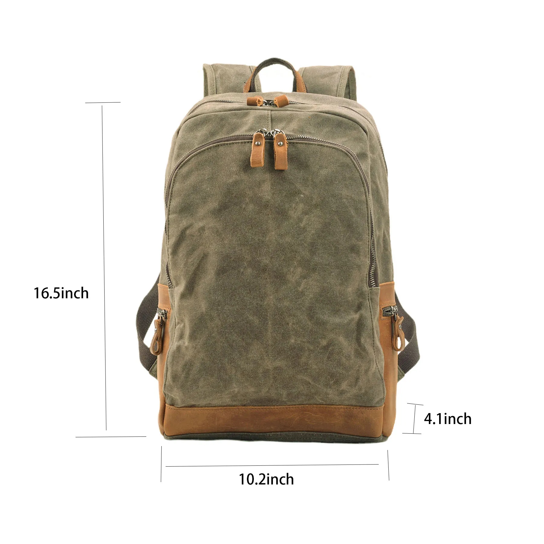 Canvas waterproof mountaineering bag 3