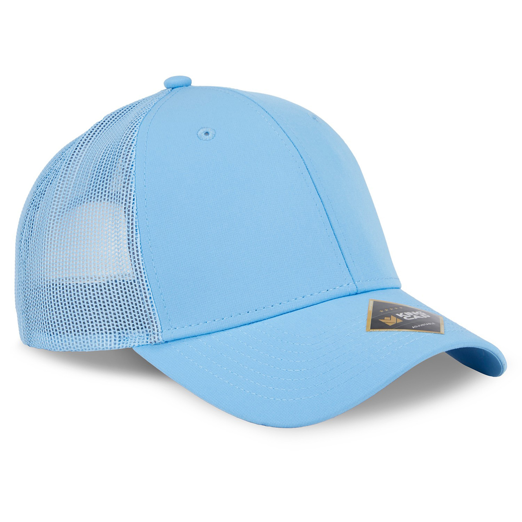 Crest 6-Panel Trucker Cap - Sustainable Fabric 4