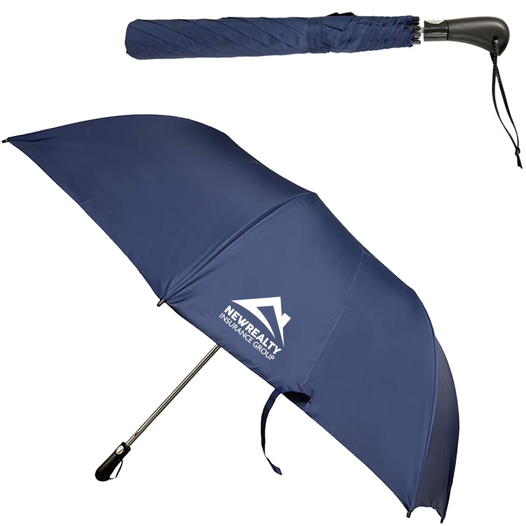 TELESCOPIC FOLDING UMBRELLA: 56" Arc 2