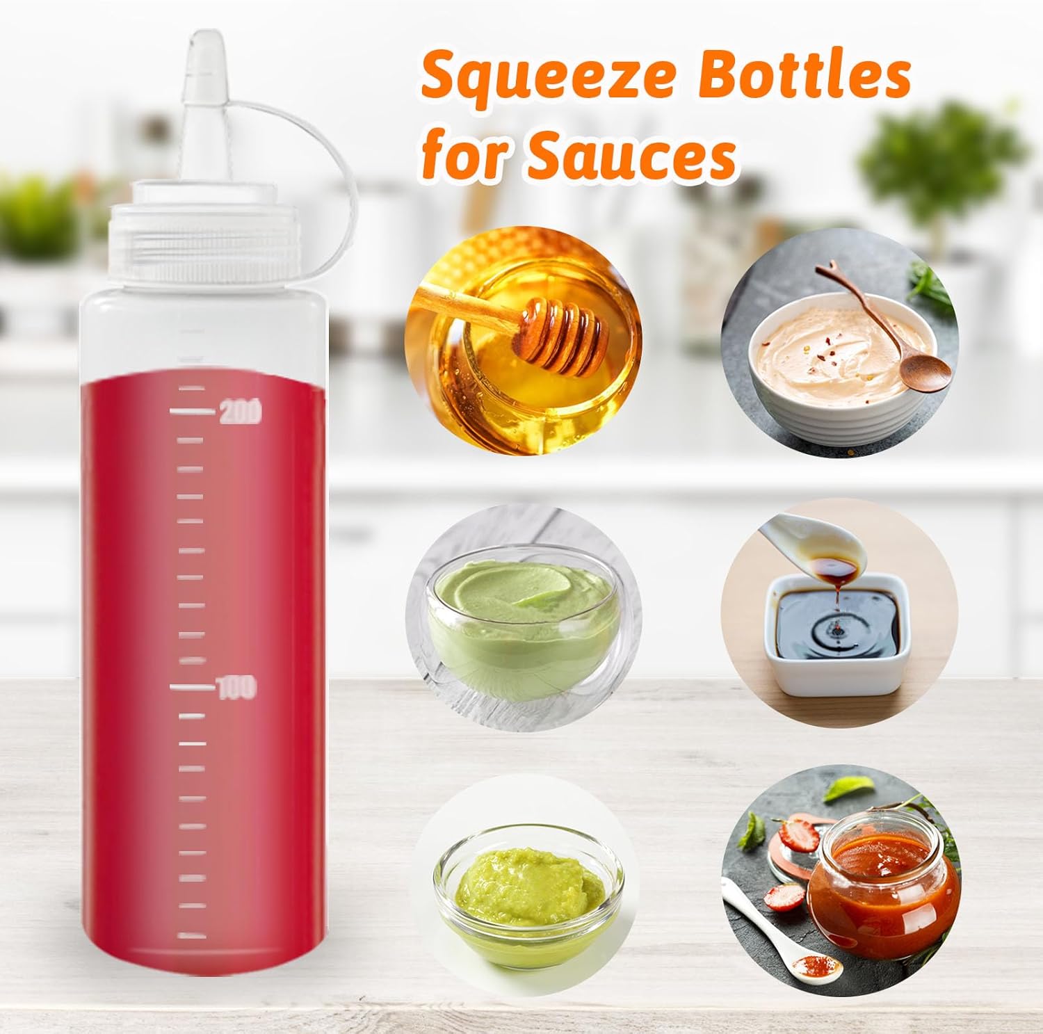 Plastic Sauce Squeeze Bottle 2