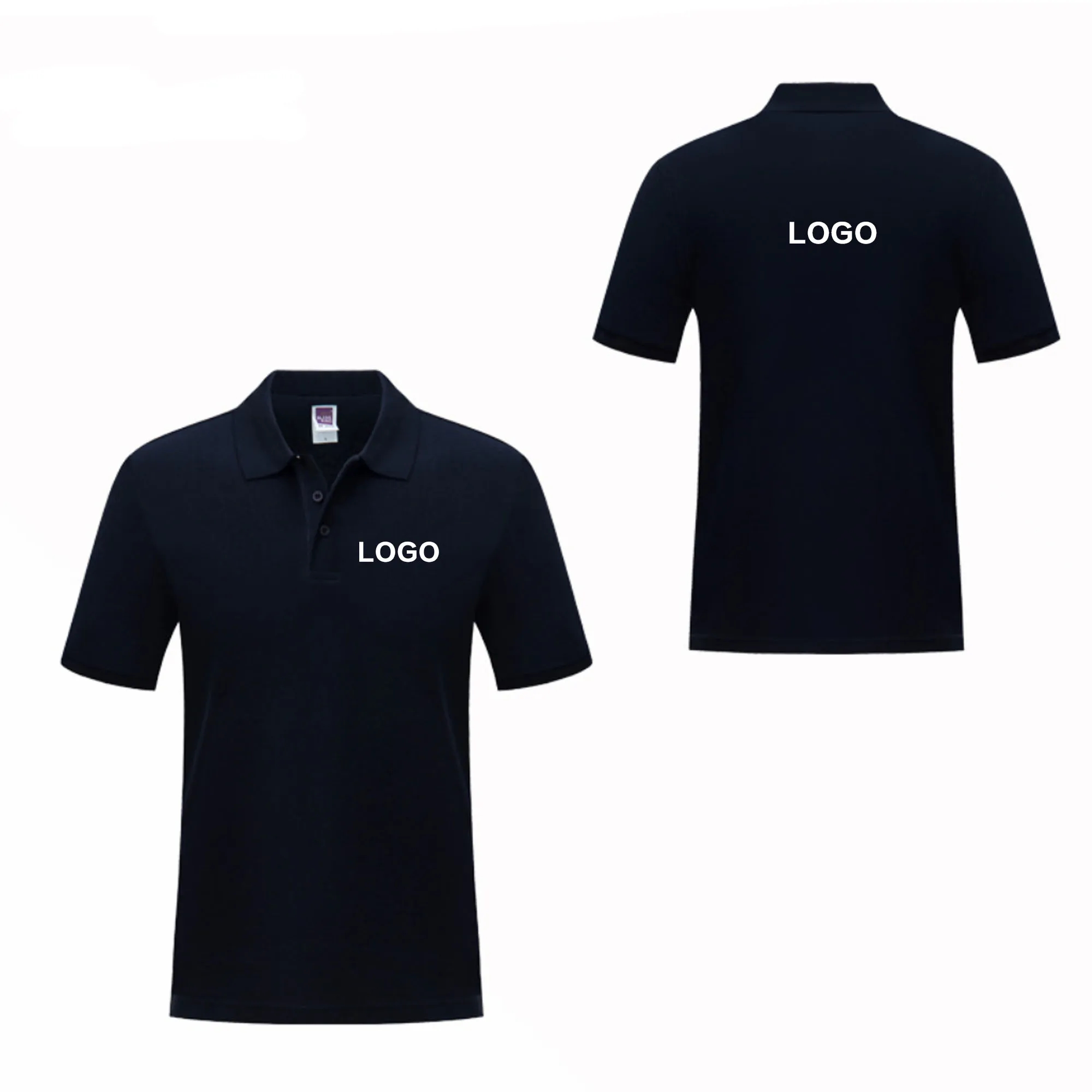 Customized Cotton Short-Sleeved Polo Shirt 3