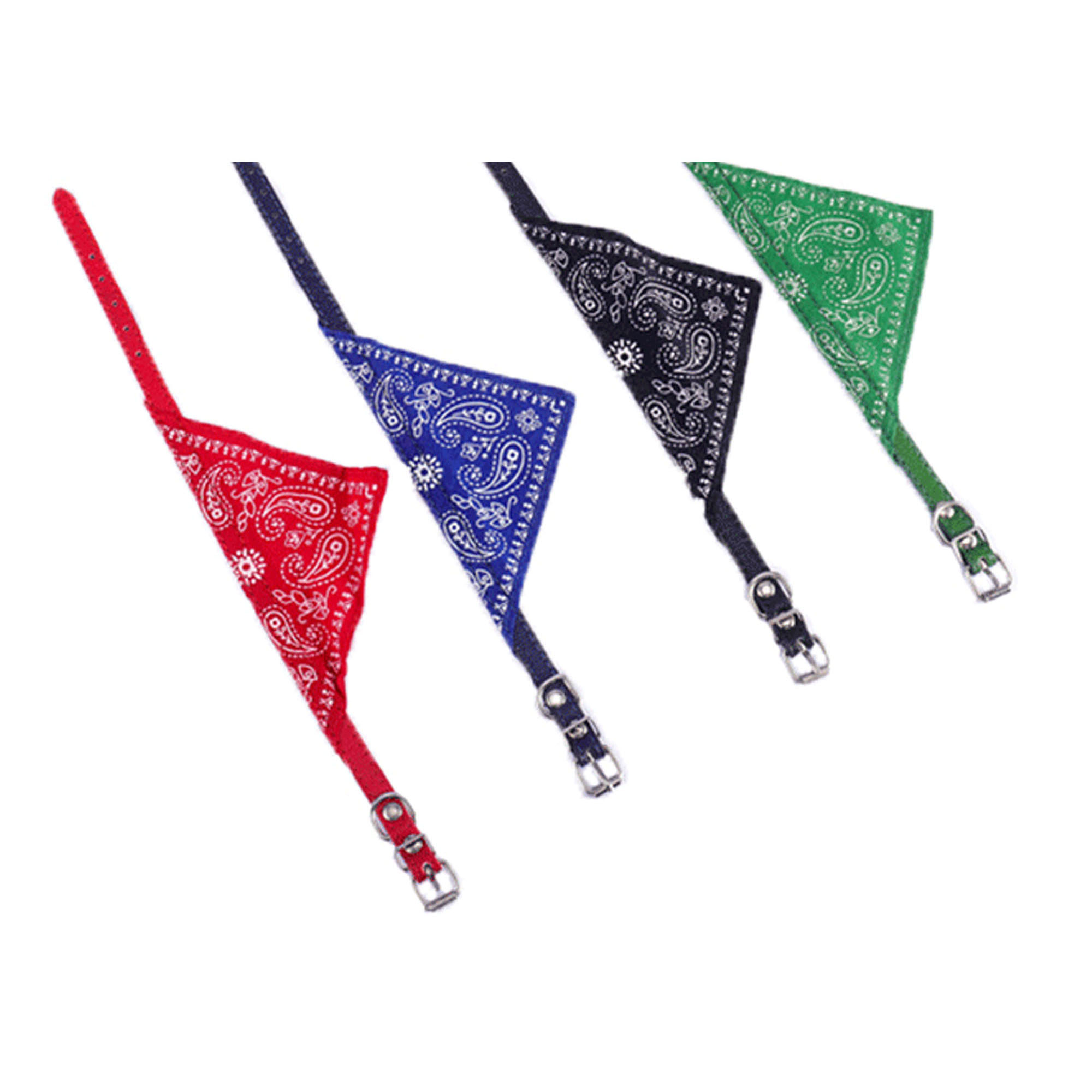 Stylish Triangle Scarf for Pets with Bell Accessory 4