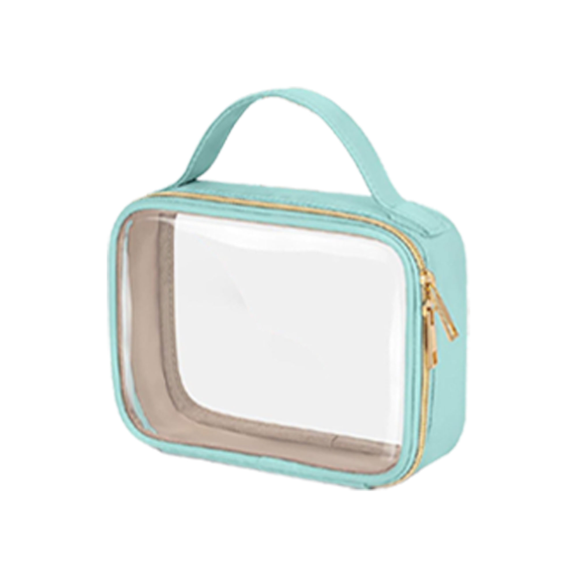 Clear Toiletry Bag with Handle 2