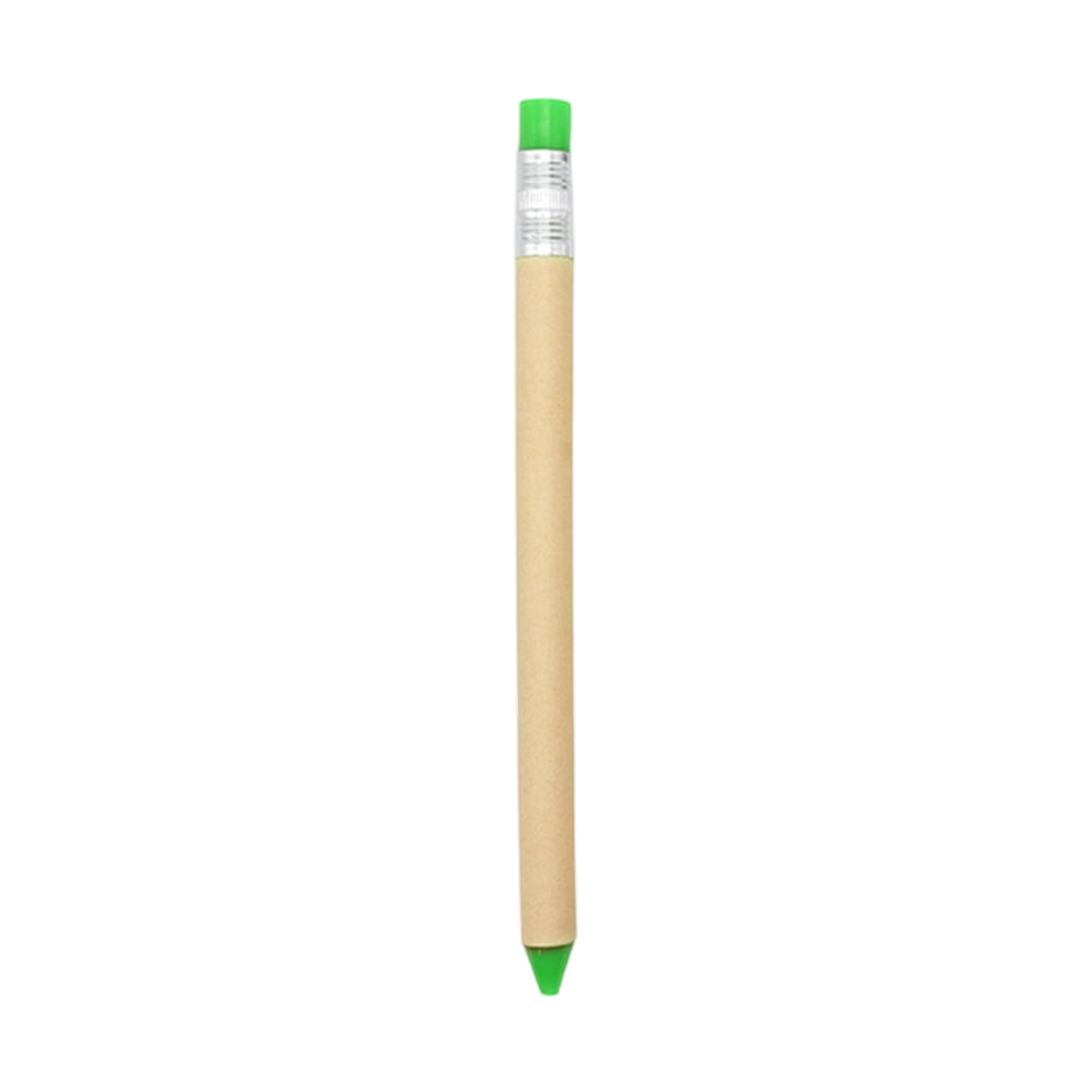 Paper Barrel Click Ballpoint Pen 6.5" Length x 0.47" Width 7