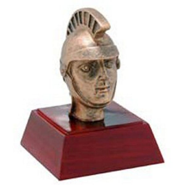 Spartan/Trojan Resin Sculpture 2
