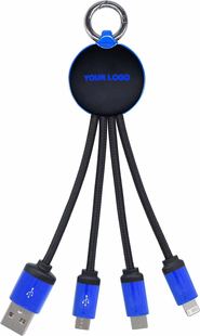 3 IN 1 Multi CHARGING CABLE / BRIGHT DELUXE LOGO 4