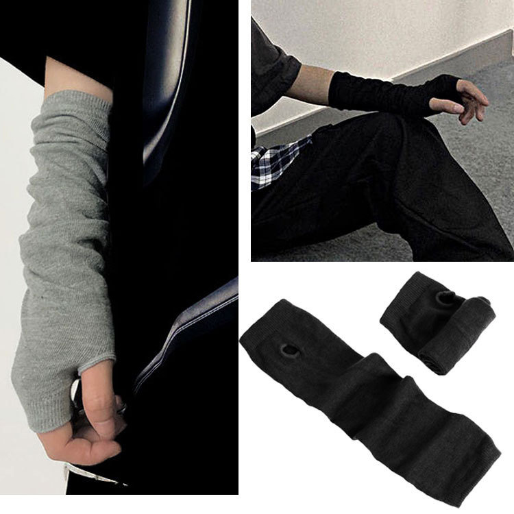 Half finger cuff for spring and summer sports long 3