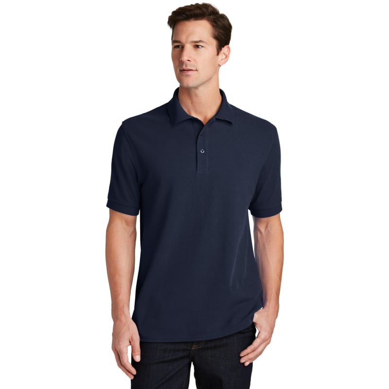 Port & Company Combed Ring Spun Pique Polo. 9