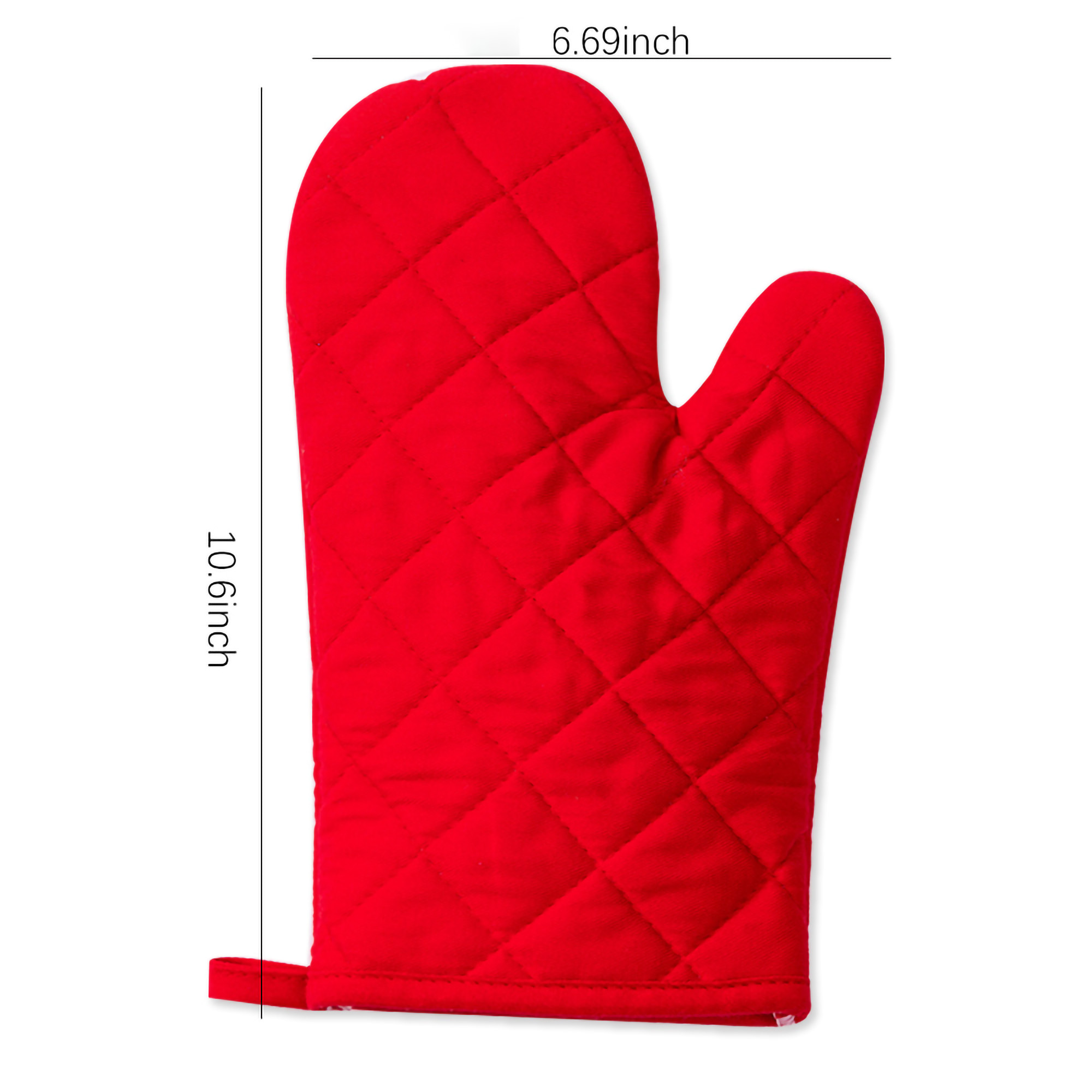 MOQ200 Home Chef Heat Resistant Kitchen Oven Mitts Gloves 3