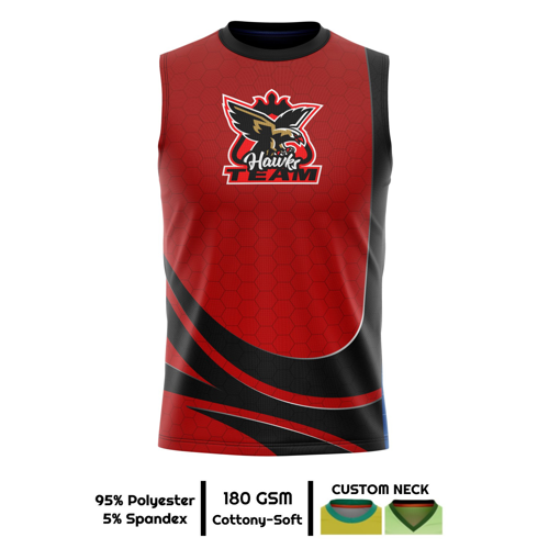 Unisex & Kids' Sublimation Sleeveless T-Shirt - 180G 2