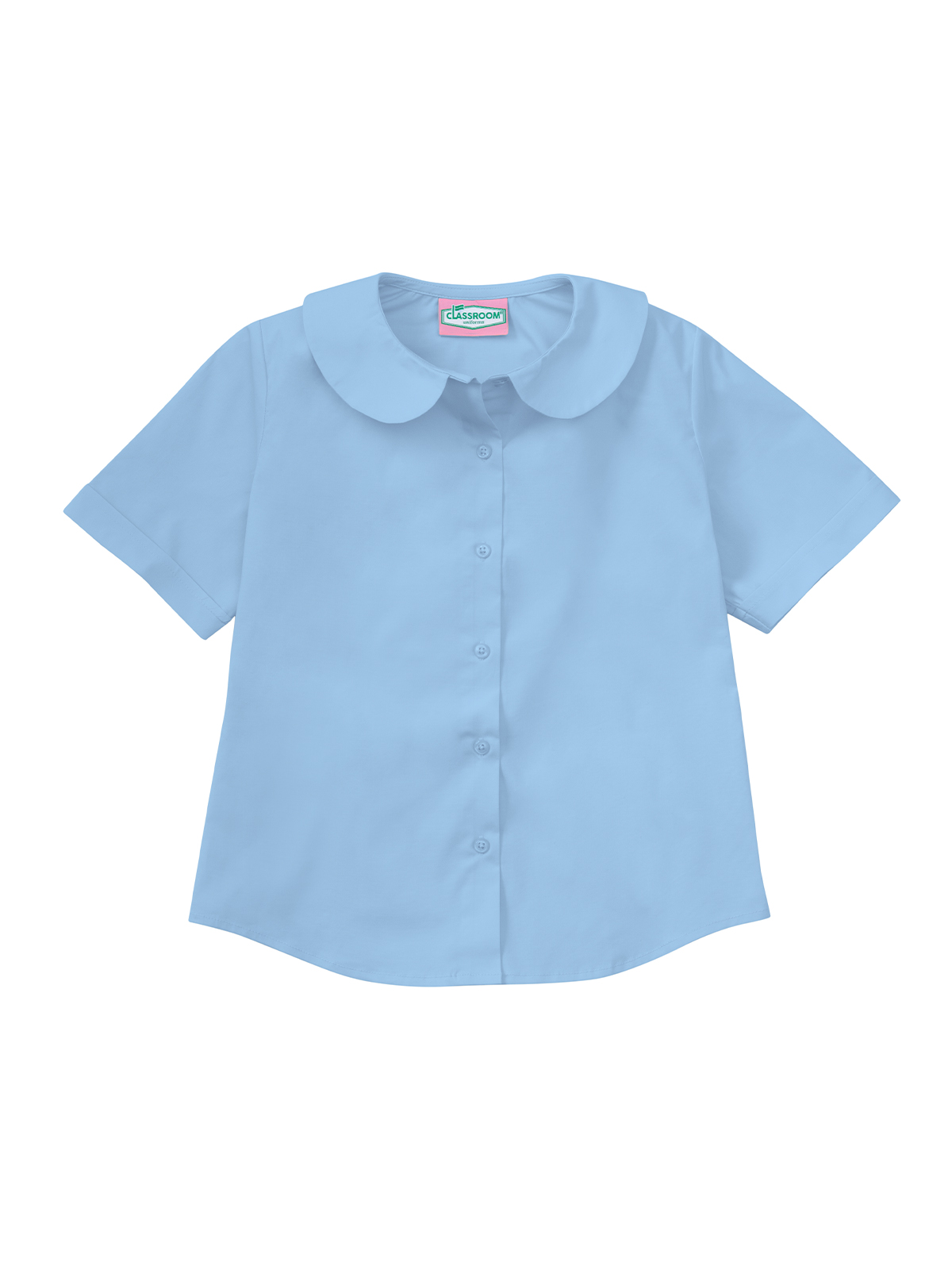 Classroom Uniforms - Girls' Short Sleeve Peter Pan Blouse