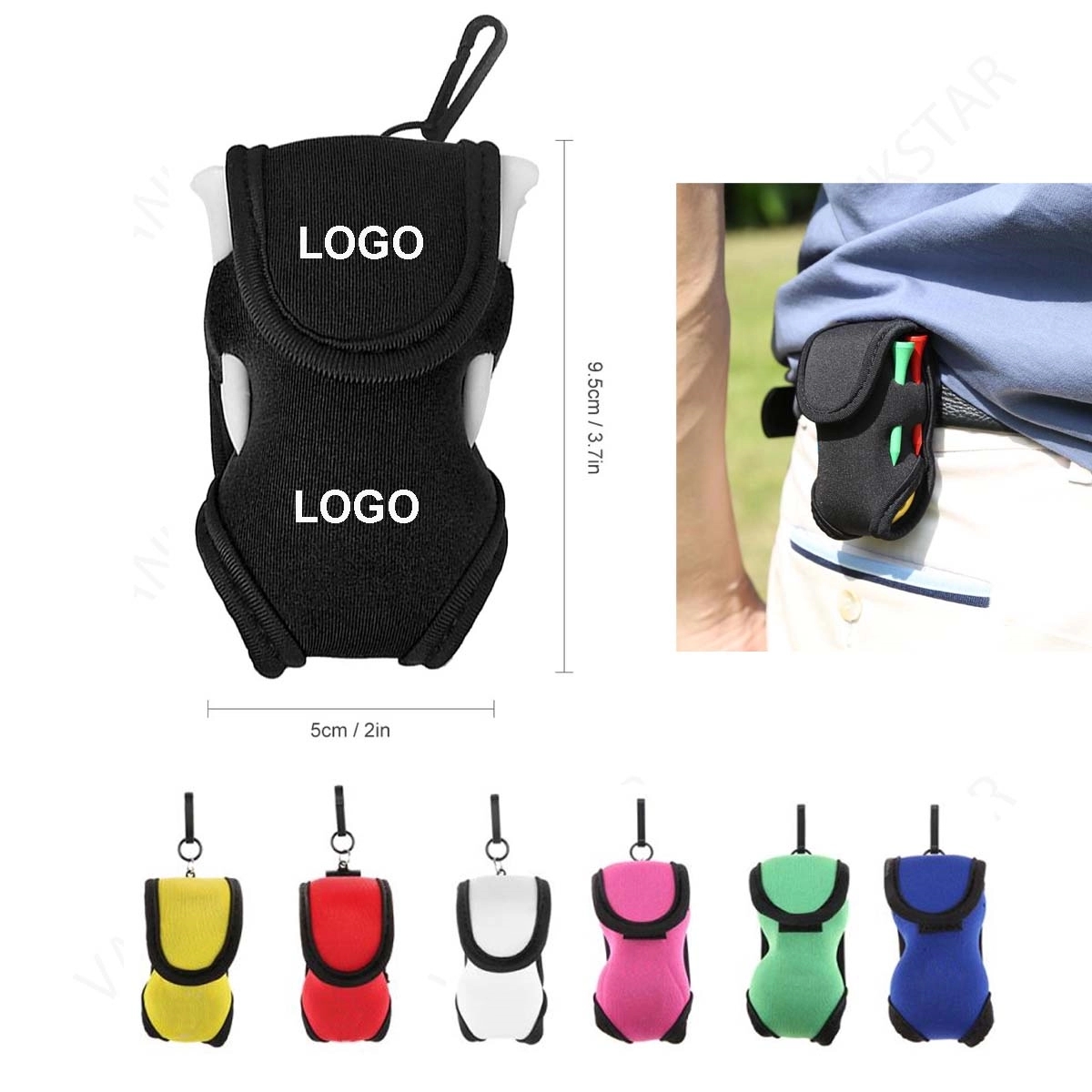 Golf Ball Waist Pouch 2