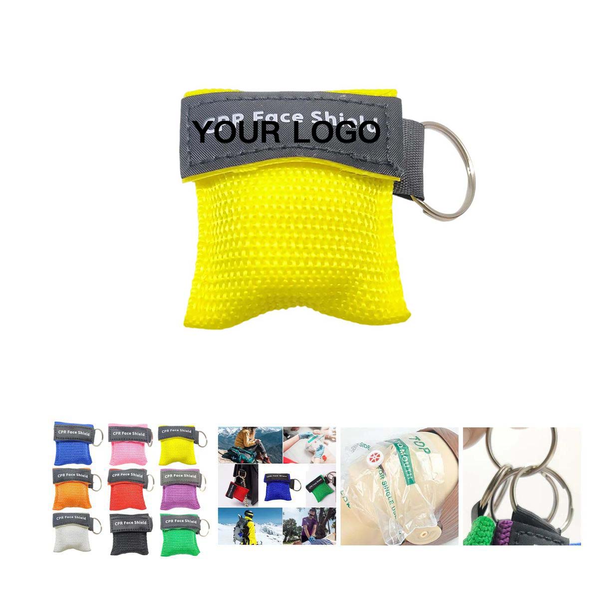 Compact CPR Face Shield for First Aid Kits 2