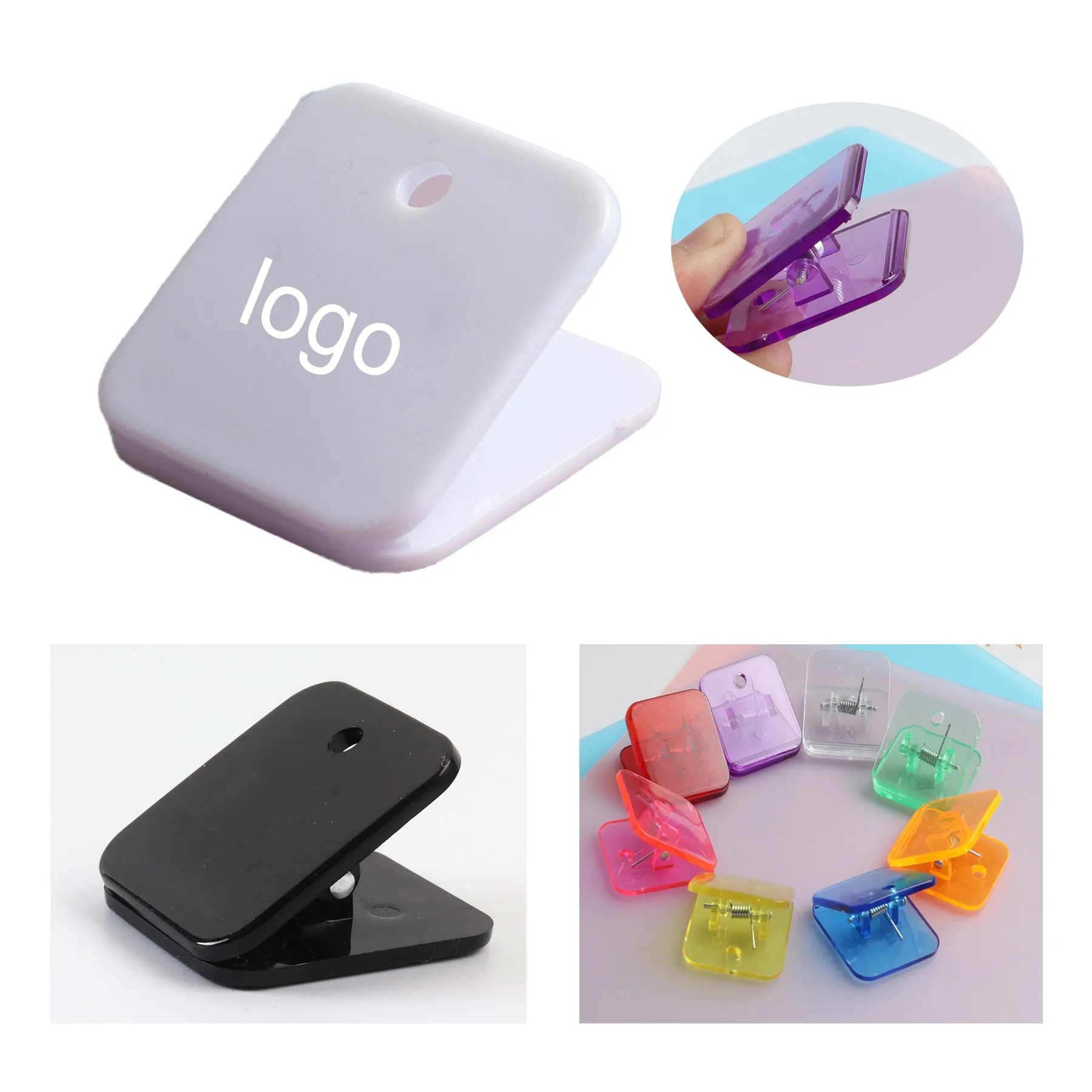 Square Acrylic Clip 7