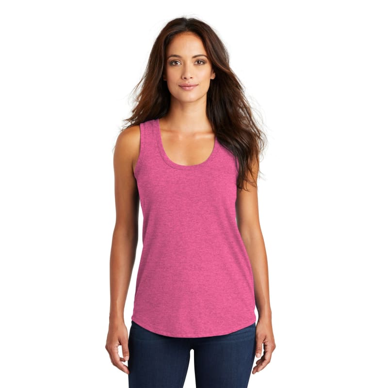 District Women's Perfect Tri Racerback Tank. 9