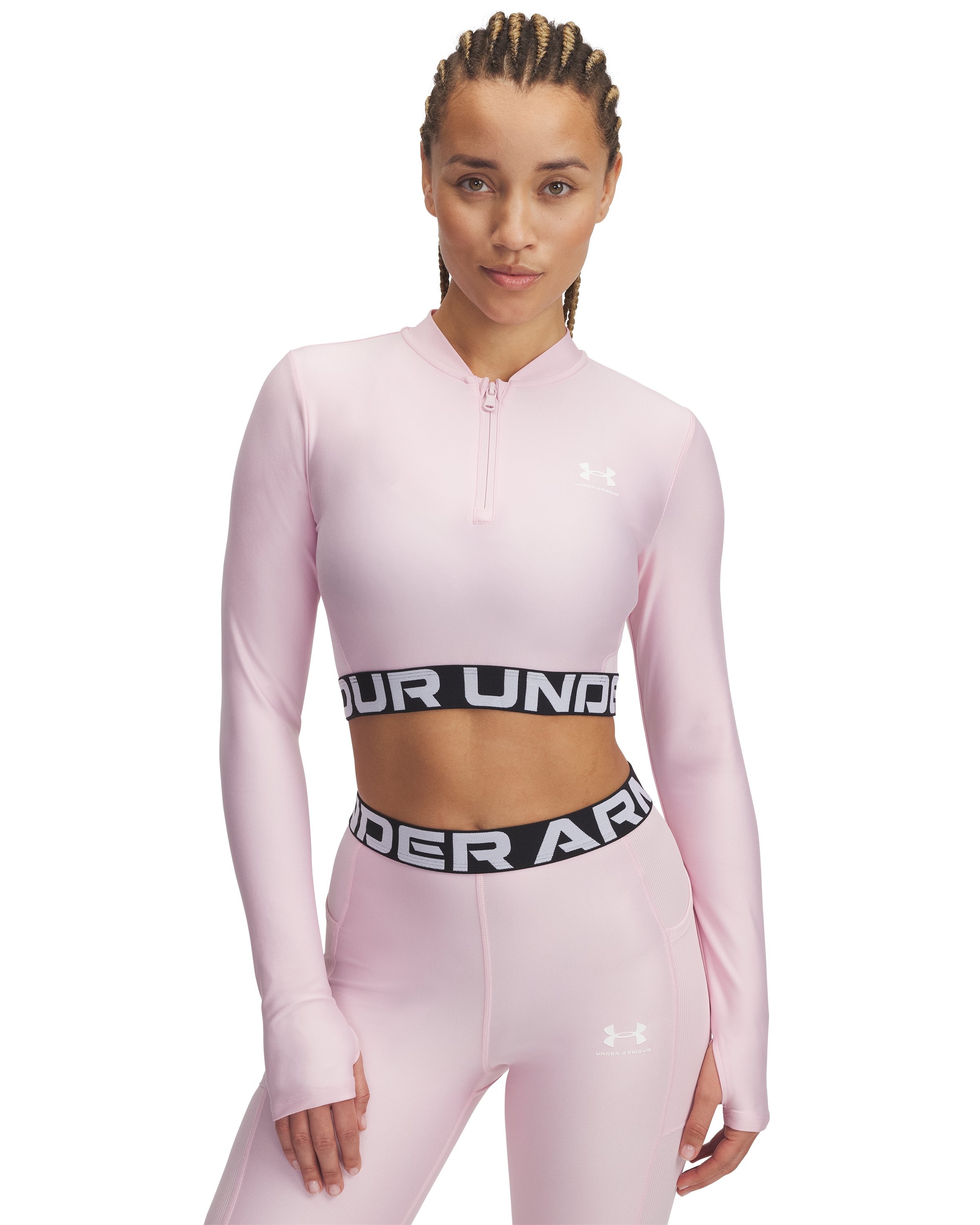 HeatGear Rib Women's Zip Long Sleeve 9