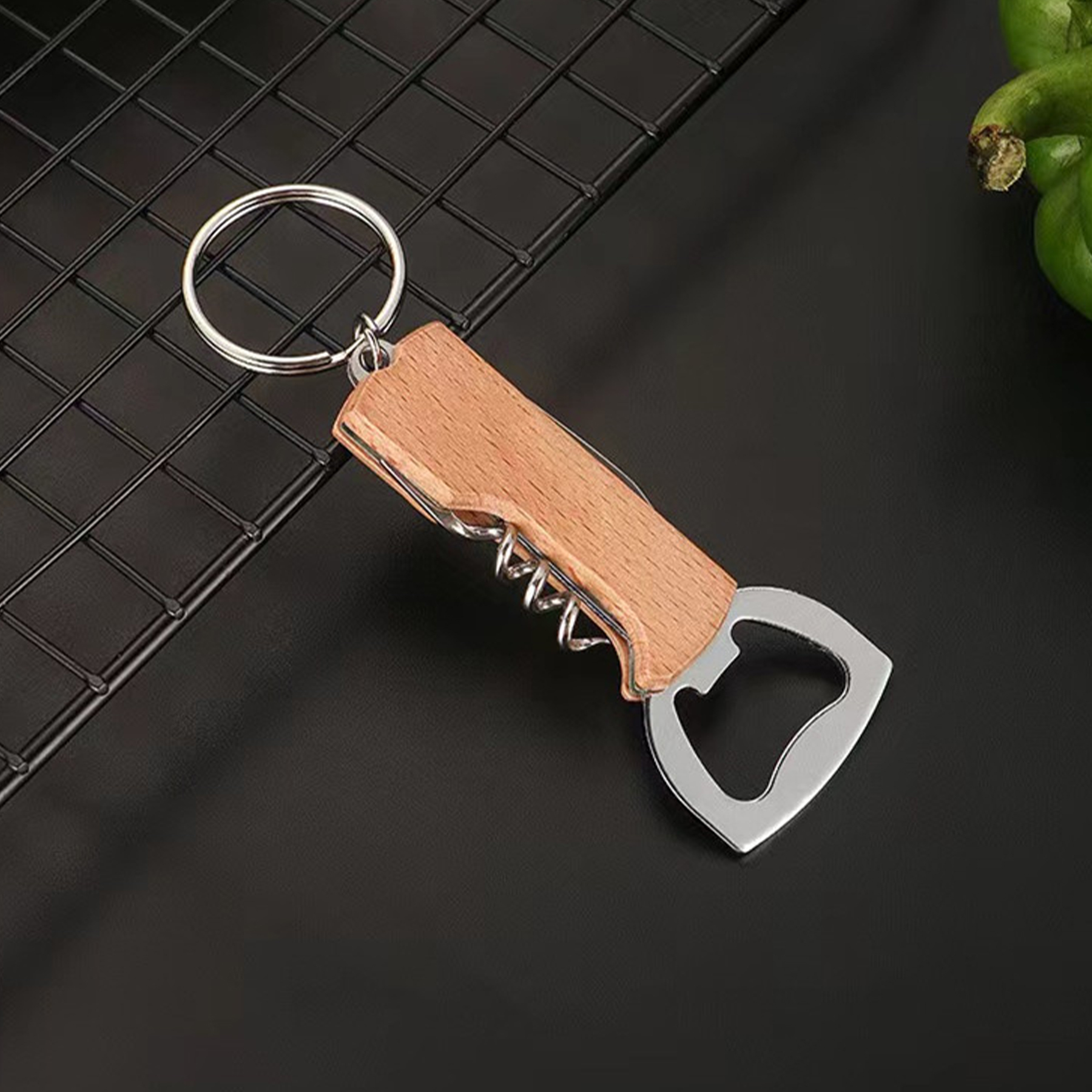 Stainless Steel Portable Palm Bottle Opener 9