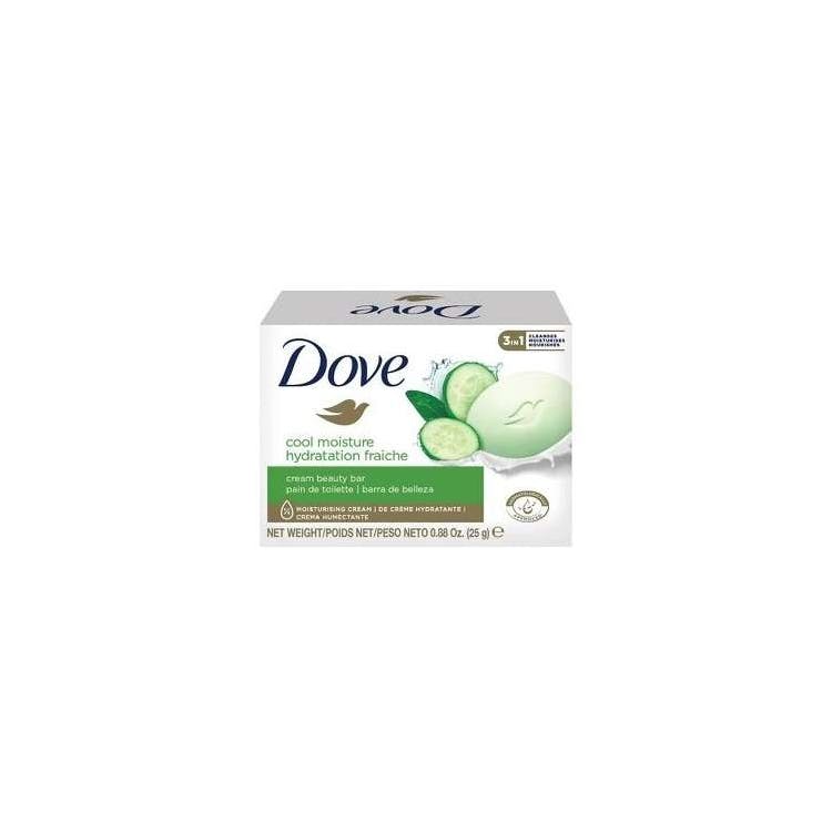 Dove Cream Beauty Bar Soaps Cucumber Scent - 0.88 oz 1