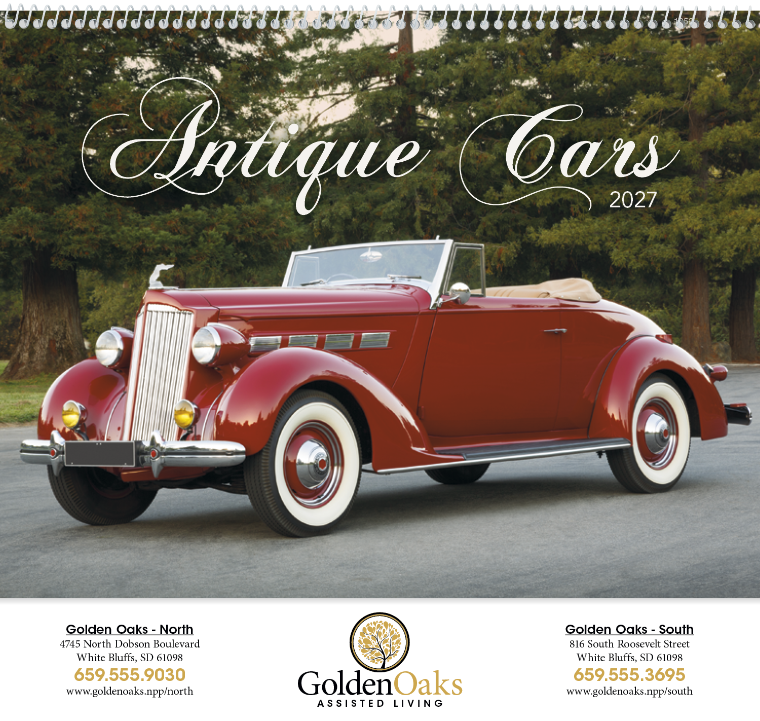 Triumph® Calendars Antique Cars Calendar 26